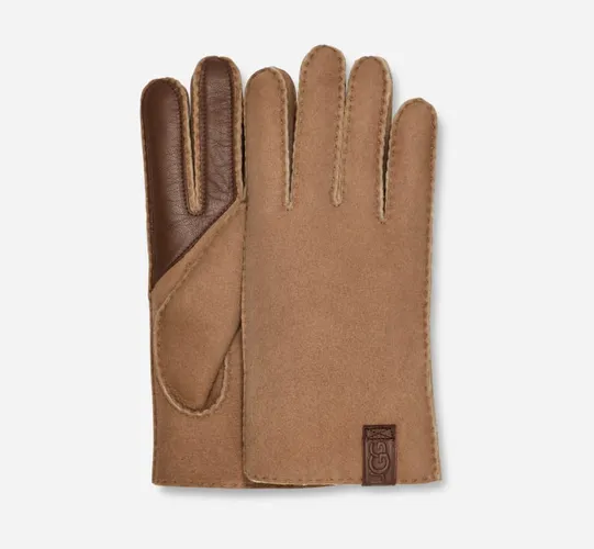 UGG® Whipstitch Sheepskin Glove for Men | UGG® EU in Brown