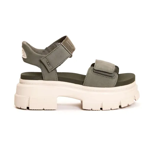 UGG , Women Shoes Sandals Verde Aw22 ,Green female, Sizes: