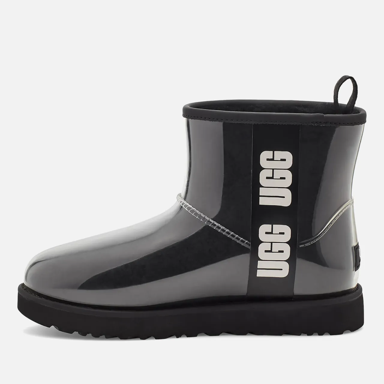 UGG Women's Classic Clear Mini Waterproof Boots - Black - UK