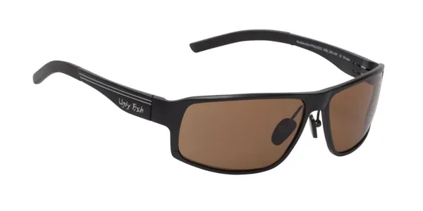 Ugly Fish PN24203 AVALANCHE Polarized MBL.SM+AR+B Men's Sunglasses Black Size +1.50