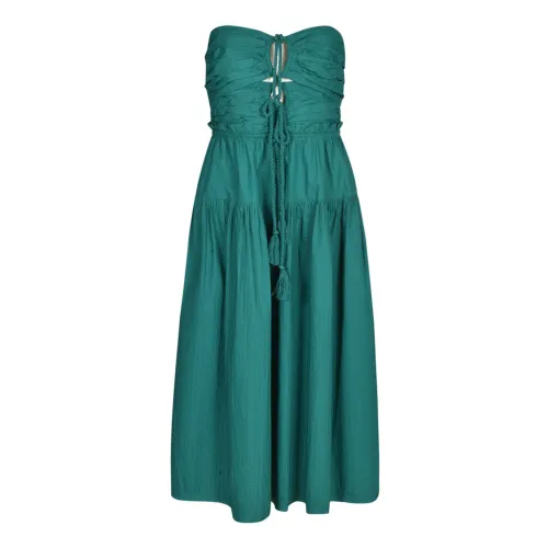Ulla Johnson , Green Midi Dress Collection ,Green female, Sizes: