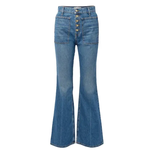 Ulla Johnson , Lou Jean Flared Jeans ,Blue female, Sizes: