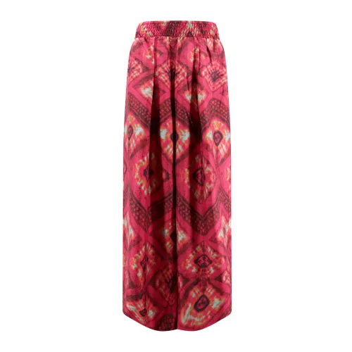 Ulla Johnson , Silk Constellation Print Trousers ,Multicolor female, Sizes: