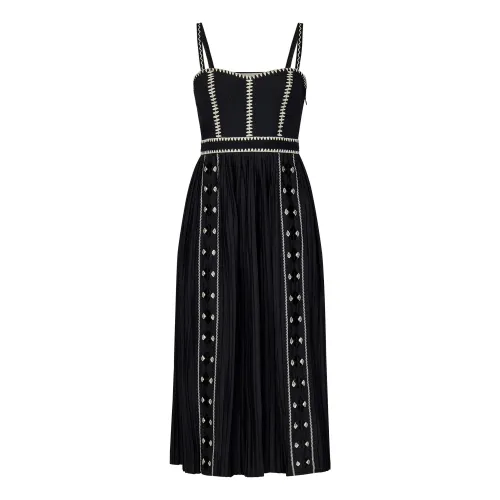 Ulla Johnson , Womens Clothing Dress Black Ss24 ,Black female, Sizes: