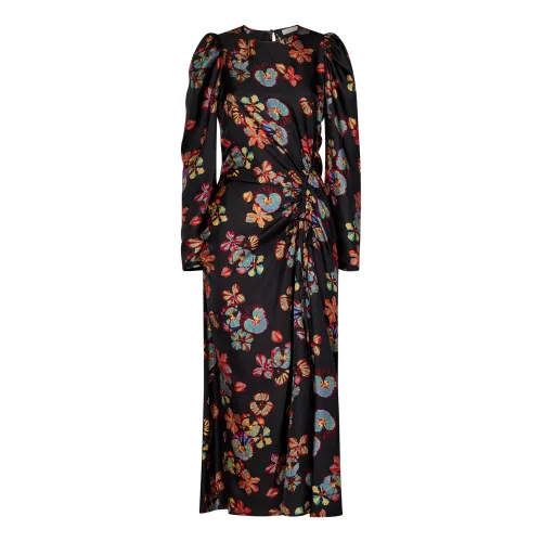Ulla Johnson , Womens Clothing Dress Black Ss24 ,Multicolor female, Sizes: