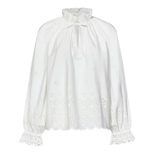 Ulla Johnson , Womens Clothing Shirts White Ss24 ,White female, Sizes: