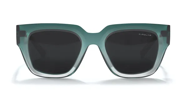 ULLER Boreal Green Striped UL-S22-03 Women's Sunglasses Green Size 51