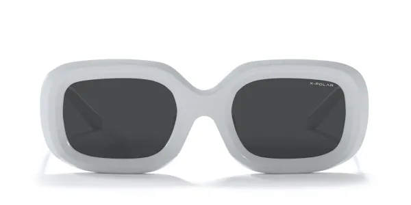 ULLER Pearl White UL-S27-03 Women's Sunglasses White Size 48