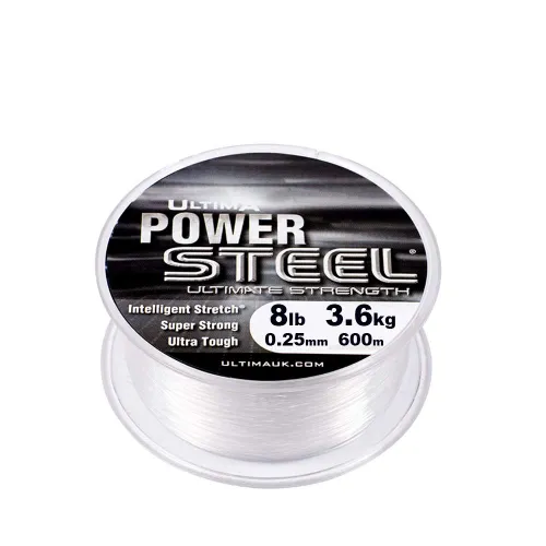 Ultima Power Steel Super Strong Mono Fishing Line - Crystal
