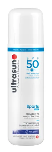 Ultrasun Clear Sports Gel SPF50 200 ml