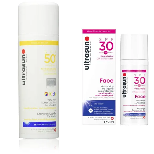 ultrasun, Kids Sunscreen SPF50+, white, Unscented, 150