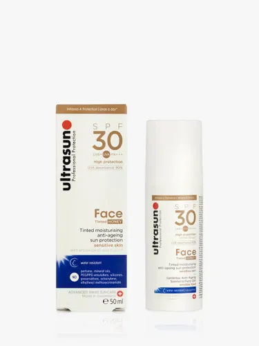 Ultrasun SPF 30 Tinted Face Sun Cream, 50ml - Unisex - Size: 50ml