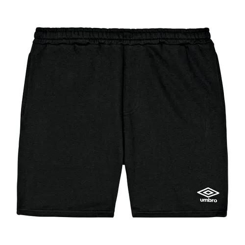 Umbro Mens Jogger Shorts Black/White S