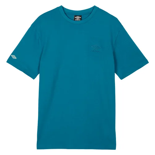 Umbro Mens Sportstyle Pique T-Shirt Lyons Blue L