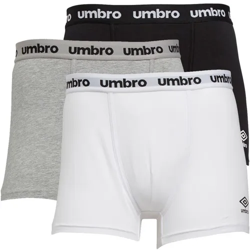 Umbro Mens Three Pack Pouch Boxers Mix