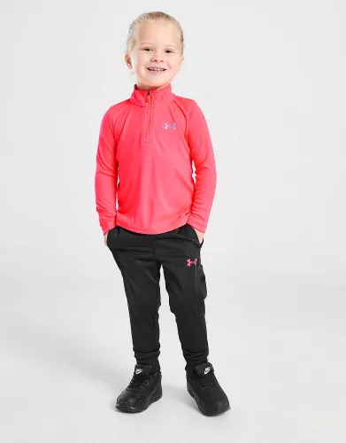 Under Armour 1/4 Zip Tracksuit Infant - Red