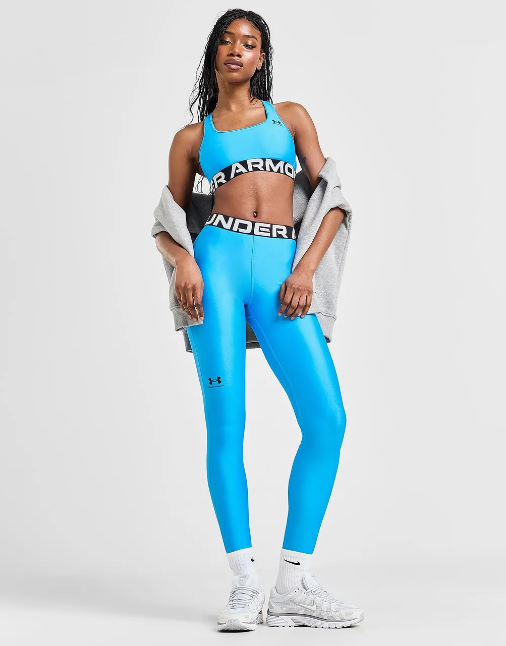 Under Armour Authentics Tights - Blue - Womens