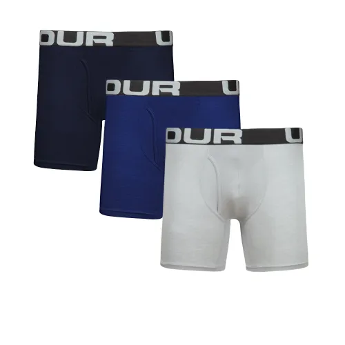 Under Armour Charged Cotton 6 Inch Boxerjock (3-Pack) - AW23