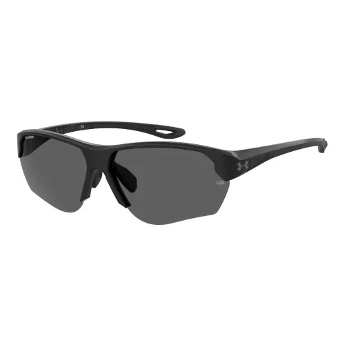 Under Armour , Compete/F Sunglasses in Black/Dark Grey ,Black male, Sizes: