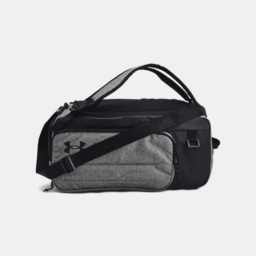 Under Armour  Contain Duo Small Backpack Duffle Castlerock Medium Heather / Black / White OSFM