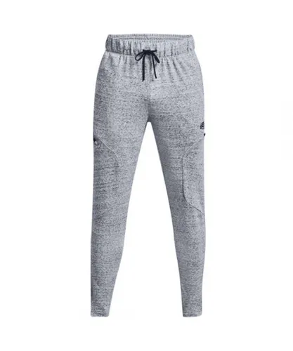 Under Armour Curry Mens Grey Track Pants Cotton