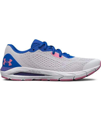 Under Armour Girls Girl's Junior UA HOVR Sonic 5 Running Shoes in Grey