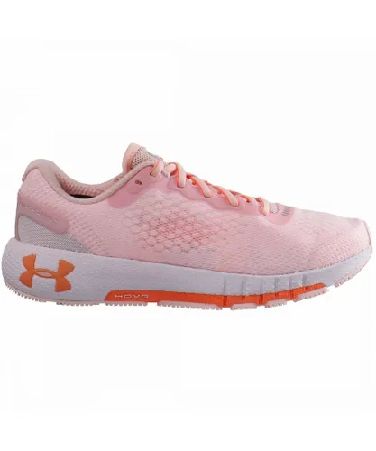 Under Armour HOVR Machina 2 Orange Womens Running Trainers - Pink