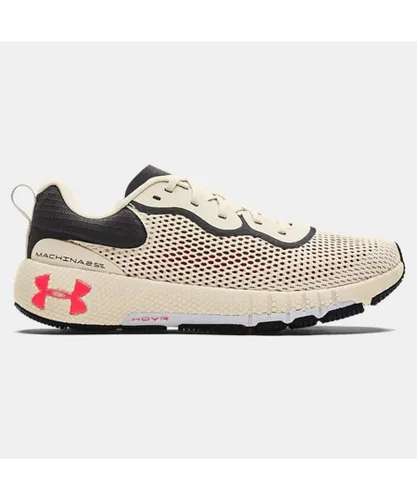 Under Armour HOVR Machina 2 SE Mens Beige Running Trainers