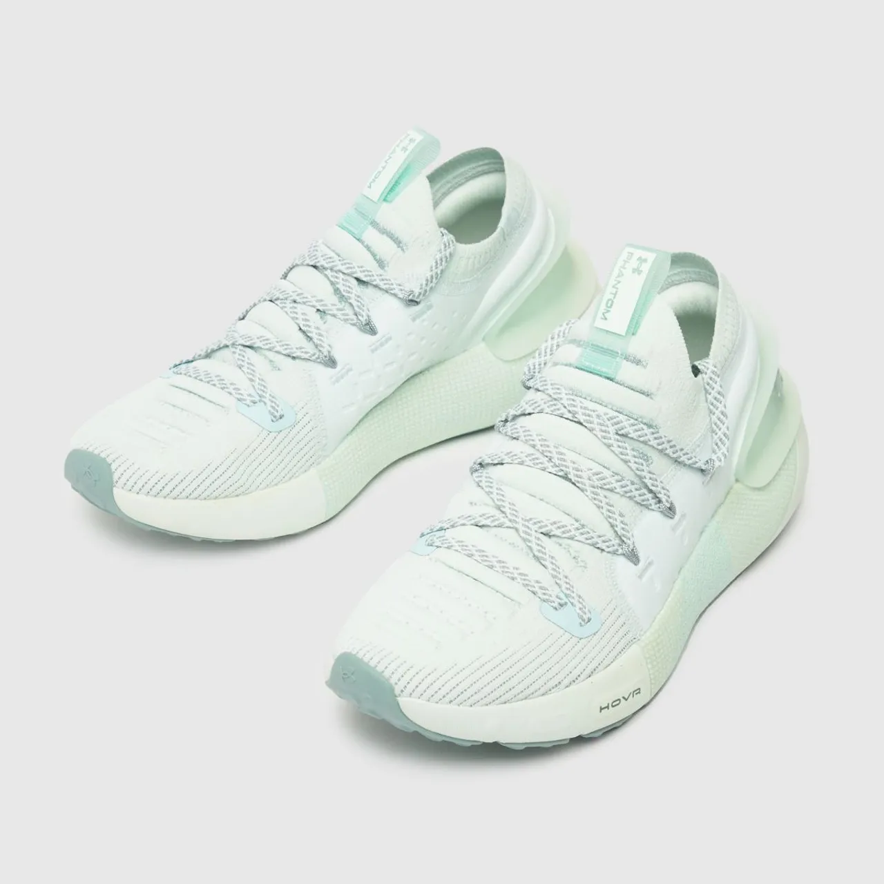 Under Armour Hovr Phantom 3 Launch Trainers In Light Green