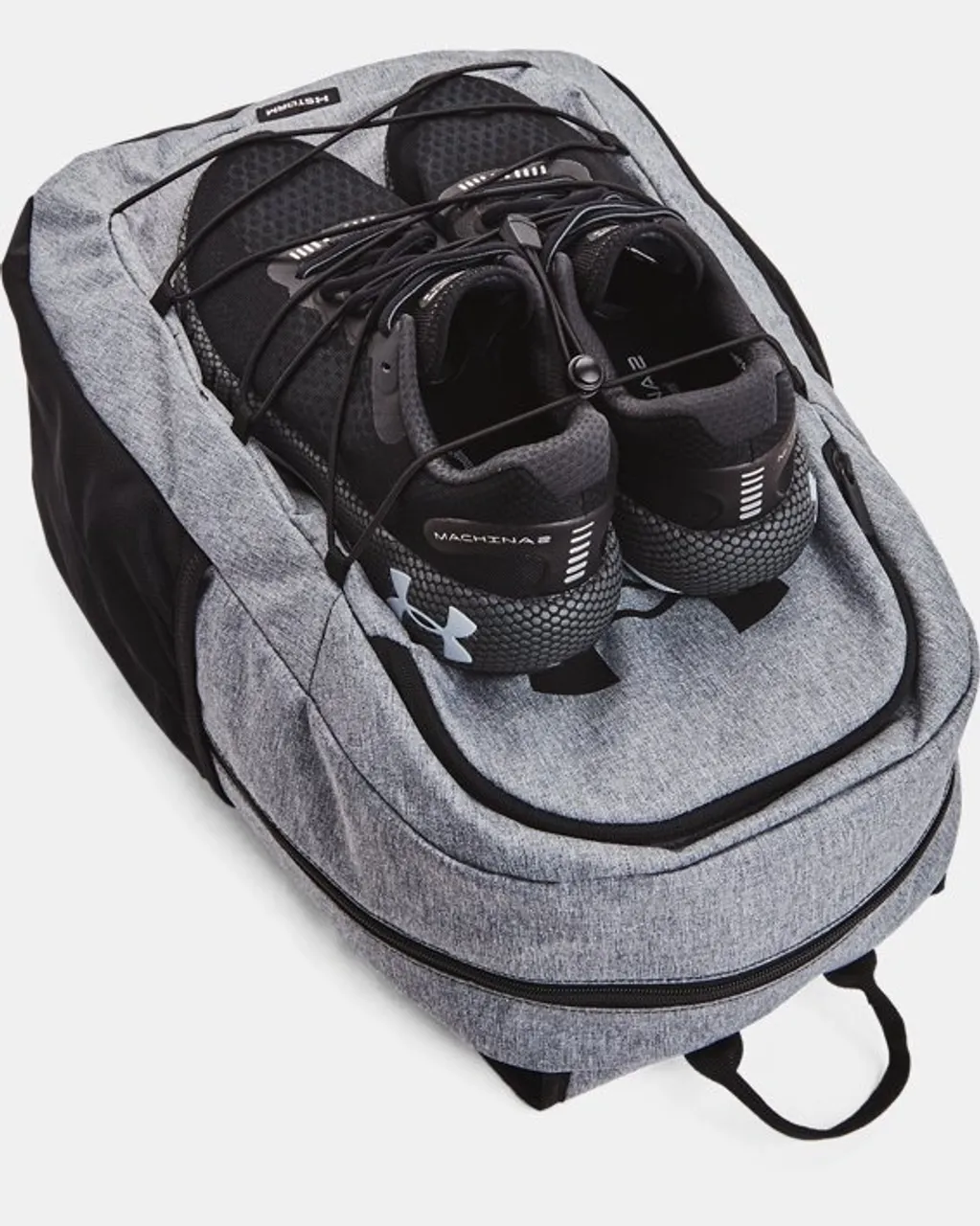 Under Armour  Hustle Sport Backpack Pitch Gray Medium Heather / Black / Black