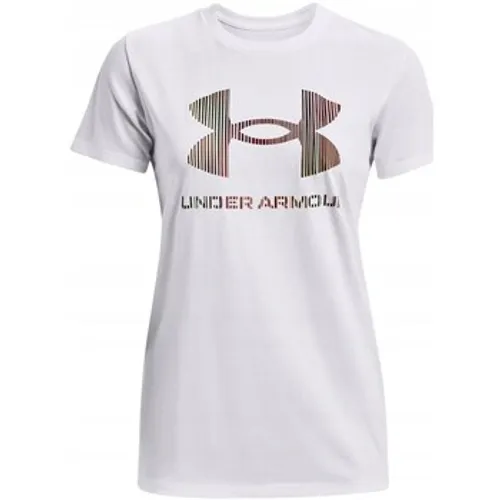 Under Armour  Live Sportstyle Graphic Ssc  women's T shirt in White