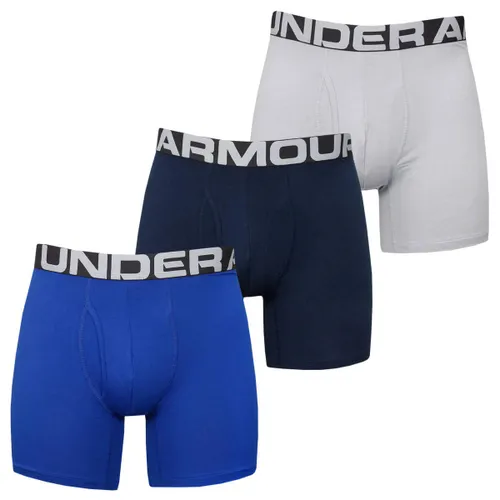 Under Armour Men Charged Cotton 6in 3 Pack