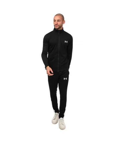 Under Armour Mens Knitted Tracksuit in Black