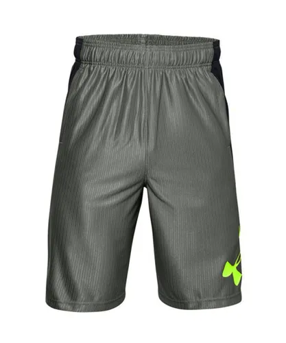 Under Armour Mens Periometer Basketball Shorts Long Pants 1351284 388 - Green Textile