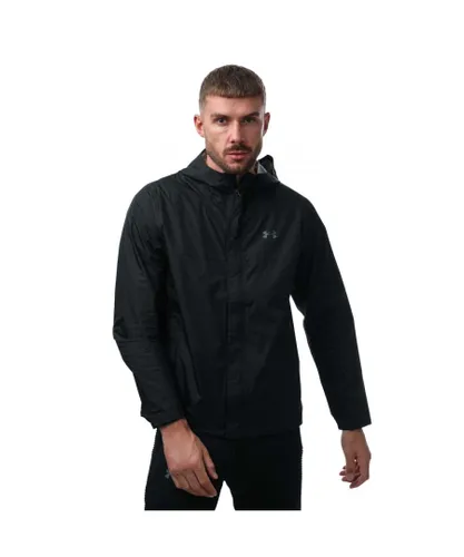 Under Armour Mens UA Stormproof Cloudstrike 2.0 Jacket in Black Nylon