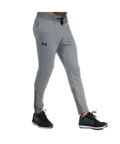 Under Armour Mens UA Terry Pants in Grey Heather