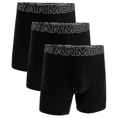 Under Armour - Performance Cotton 6 Solid Boxerjock 3 Pack - Everyday base layer