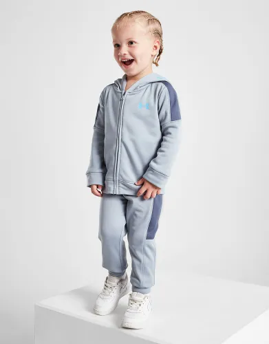 Under Armour Renegade Full Zip Hooded Tracksuit Infant - Grey - Kids