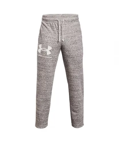 Under Armour Rival Terry Mens Grey Track Pants