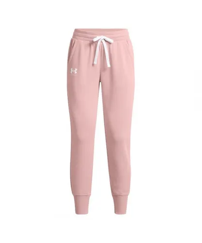 Under Armour Rival Womens Light Pink Track Pants