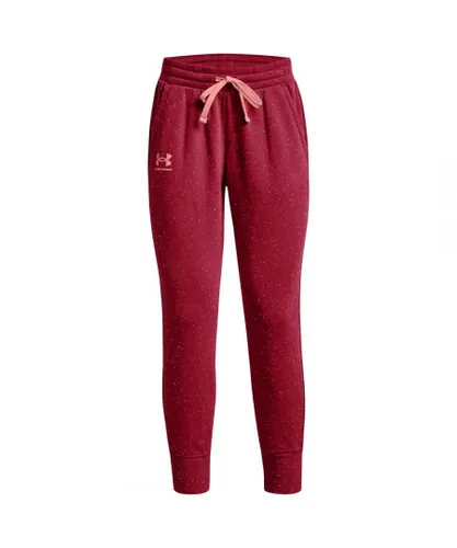 Under Armour Rival Womens Pink Track Pants