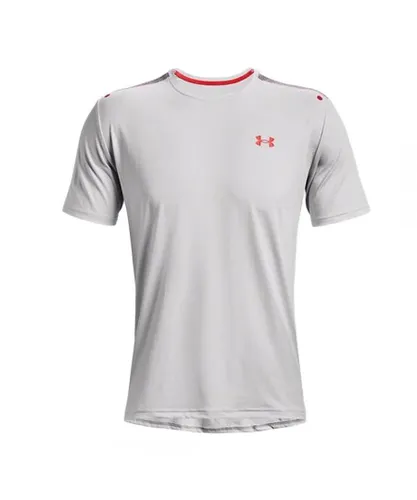 Under Armour Rush Mens White Tennis T-Shirt