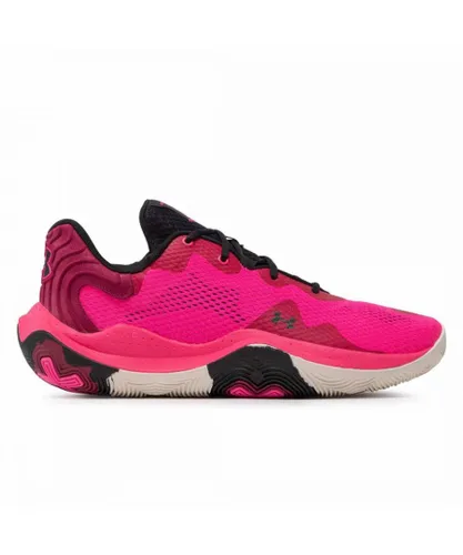Under Armour Spawn 4 Pink Mens Trainers
