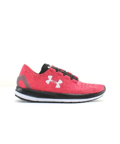 Under Armour Speedform Pink Textile Womens Lace Up Trainers 1282000 807
