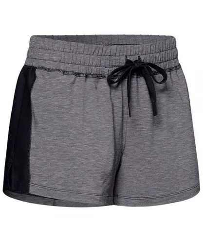 Under Armour Stretch Grey Womens Athlete Recovery Sleepwear Shorts 1329479 002