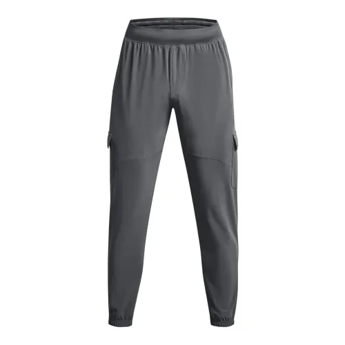 Under Armour , Stretch Woven Cargo Pants for Men ,Gray male, Sizes: