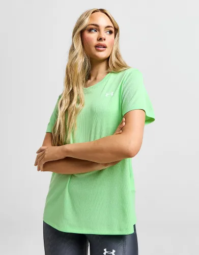 Under Armour Tech Textured T-Shirt - Green - Womens
