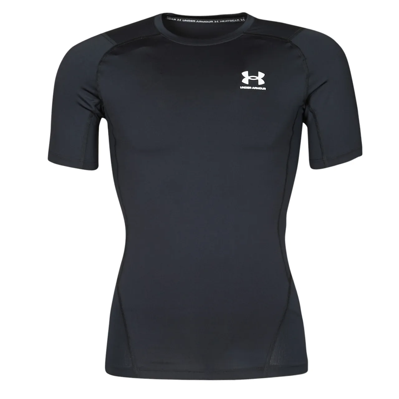 Under Armour  UA HG ARMOUR COMP SS  men's T shirt in Black
