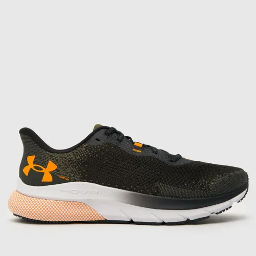 Under Armour Ua Hovr Turbulence 2 Trainers In Black & Orange