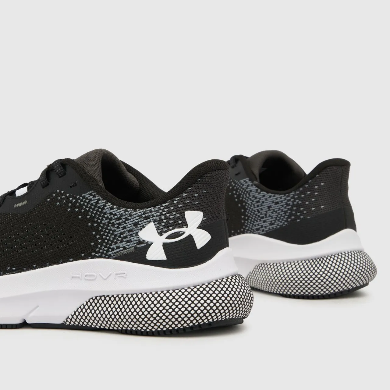 Under Armour Ua Hovr Turbulence 2 Trainers In Black & White